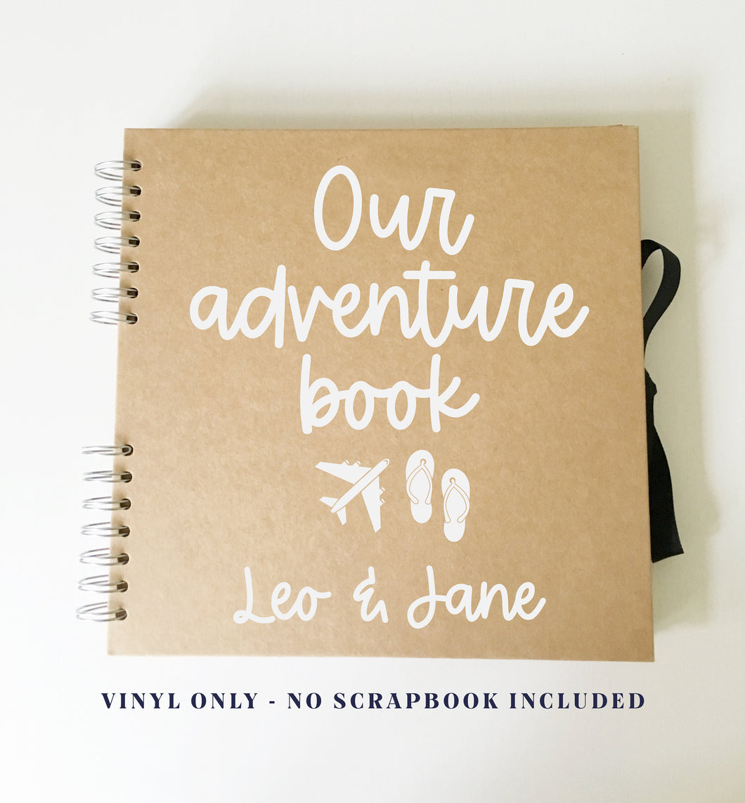 Vinyl Sticker for DIY Adventure Scrap Book // Holiday Photo Album Cove –  Love Life Lettering